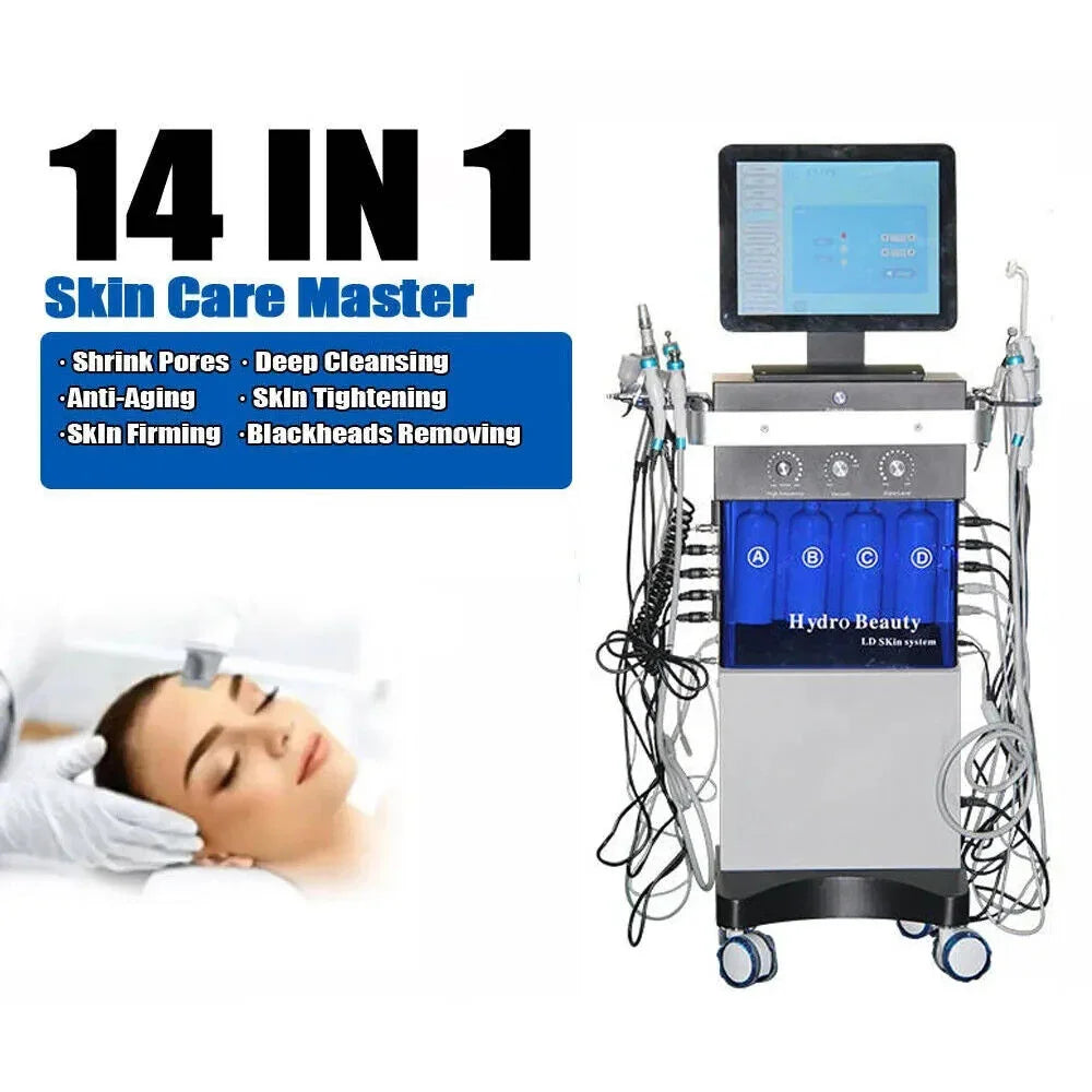 Hydra Machine Water Facial Hydro Face Cleansing Skin Tightening Dermabrasion Spa Main image