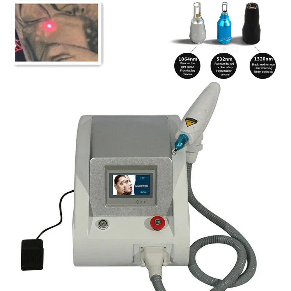 ND YAG Laser Tattoo Removal Pigmentation Treatment Carbon Peeling Beauty Q-switch Machine Secondary image