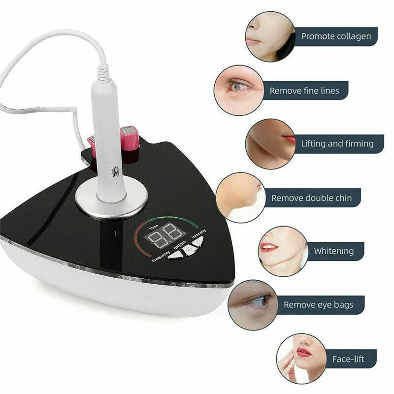 Facial Fractional RF Microneedle Lifting Skin Rejuvenation Wrinkle Removal Machine