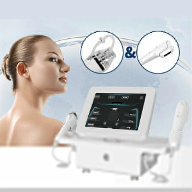 2 In 1 Hifu 7D RF Fractional Microneedle Skin Tightening Anti Wrinkle Stretch Marks Removal Machine Secondary image