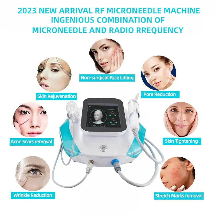 RF Fractional Microneedle Skin Tightening Wrinkle Removal Rejuvenation Machine Main image