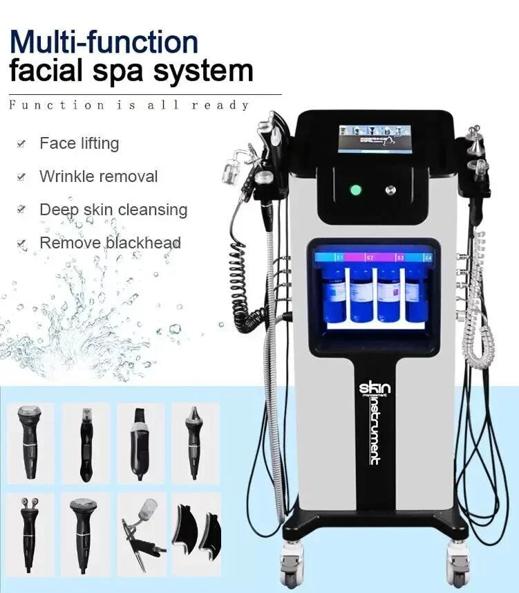 Hydra Machine Water Facial Hydro Face Cleansing Wrinkle Removal Dermabrasion Spa Main image