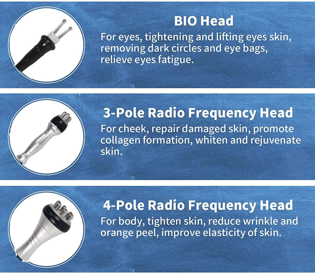 6 In 1 Cavitation Vacuum RF Radio Frequency Ultrasonic Body Slimming Cellulite Reduce Machine