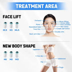 2 In 1 Ultra Hifu Facial Lifting Winkle Removal Machine Vmax RF Anti Aging Body Shaping