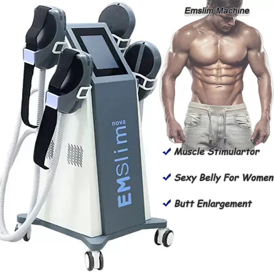 Body Contouring Muscle Building Sculpting Machine RF Loss Weight Fat Burnning