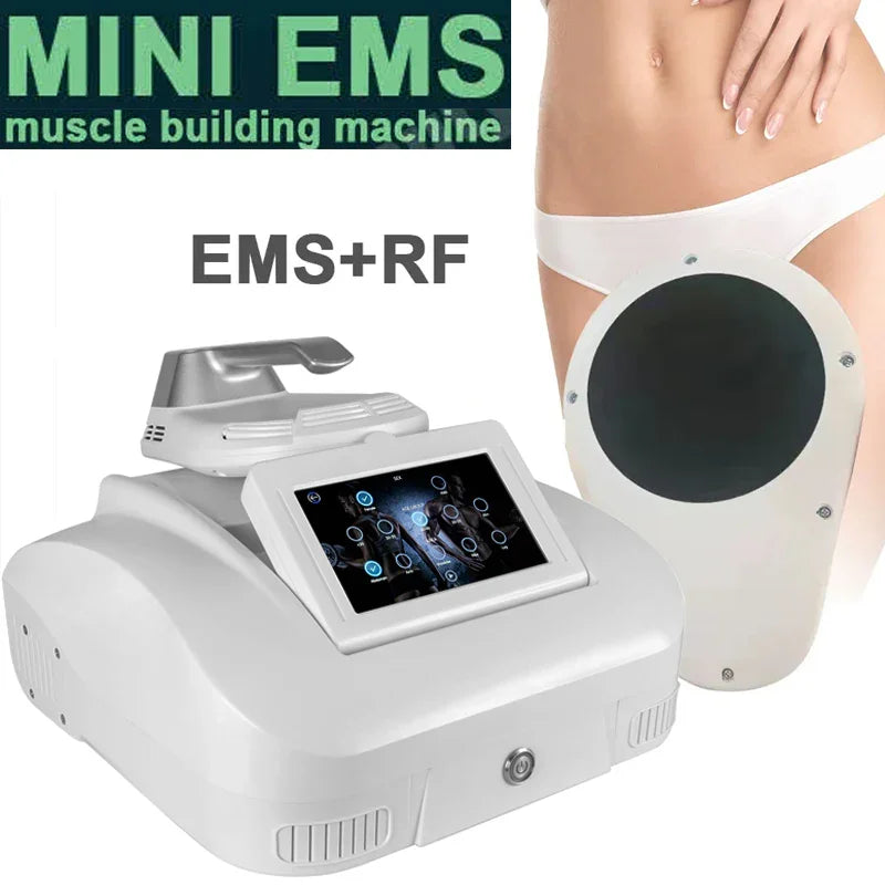 Portable Body Scuplting EMS Tesla Muscle Stimulator RF Fat Loss Slimming Machine Secondary image