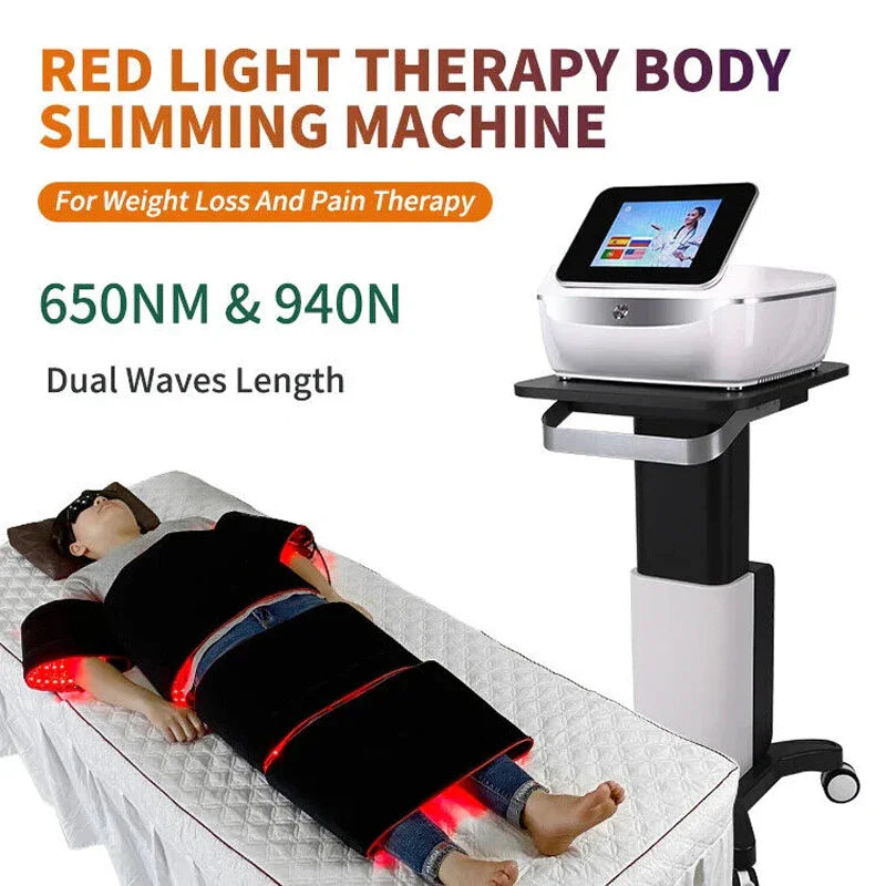 Max Lipo Red Light 5D Laser Therapy Machine Fat Reduction Skin Tightening Body Sculpting Wrinkle Removal
