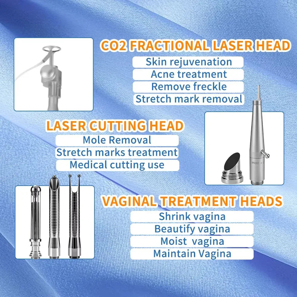 CO2 Fractional Laser Machine Skin Resurfacing Rejuvenation Scar Acne Repair