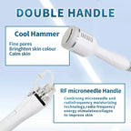 Microneedle RF Fractional Skin Lifting Stretch Marks Wrinkle Removal Machine With Cold Hammer