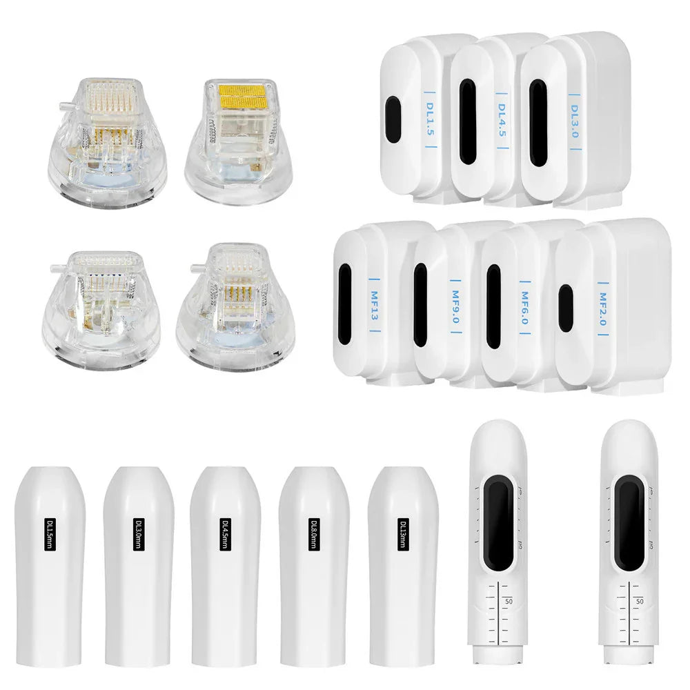 7d Hifu + Vaginal + VMAX + RF Fractional Microneedle Machine  Skin Tightening Face Lifting