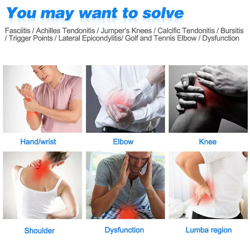 Electromagnetic Shockwave Therapy Machine for Pain Relief and Muscle Recovery