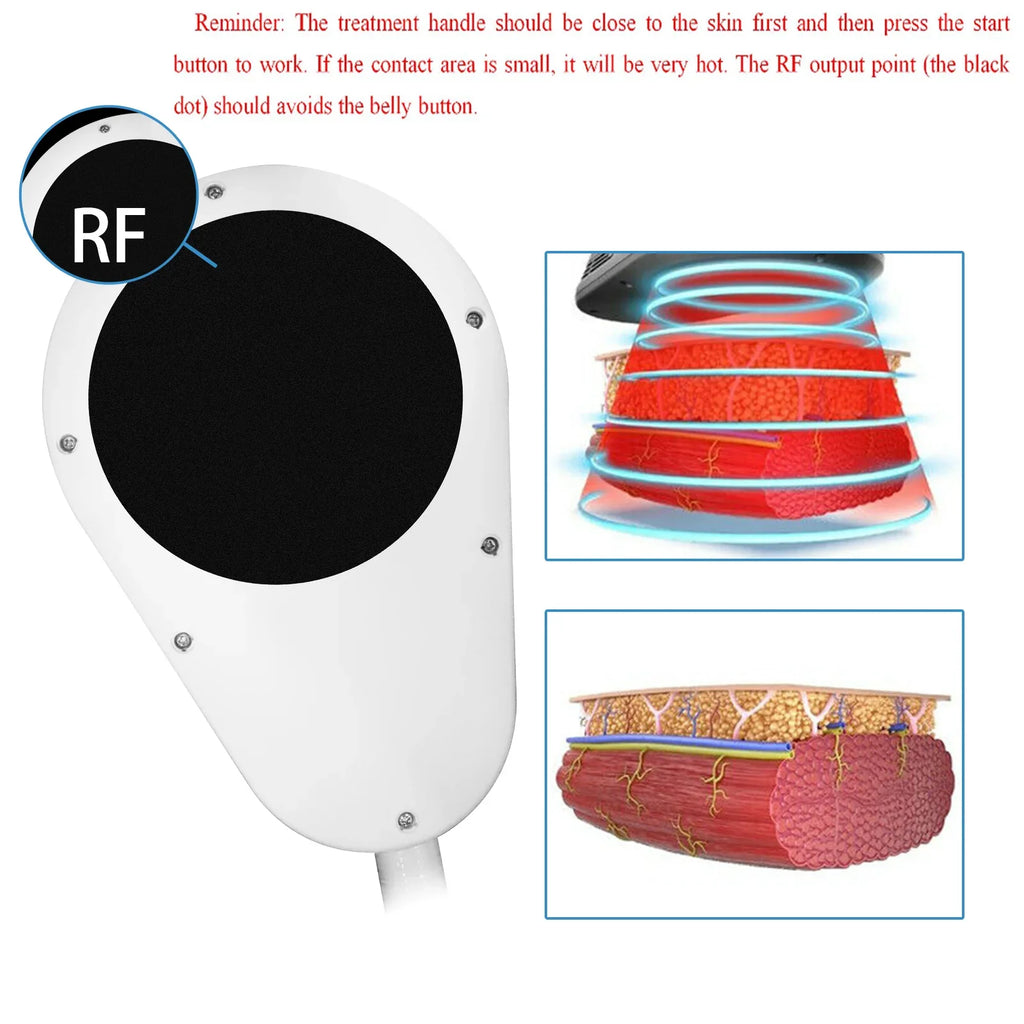 Body Sculpting Shaping Machine Muscle Stimulator Fat Reduction Cellulite Removal