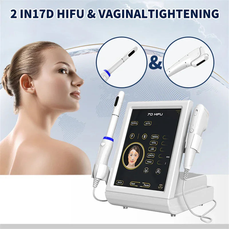 Ultrasound 7D HIFU Facial Lifting Vaginal Hifu Tightening Wrinkle Removal Machine Main image