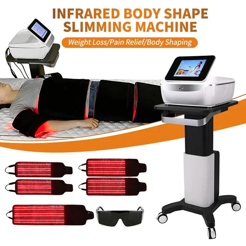 Max Lipo Red Light 5D Laser Therapy Machine Fat Reduction Skin Tightening Body Sculpting Wrinkle Removal