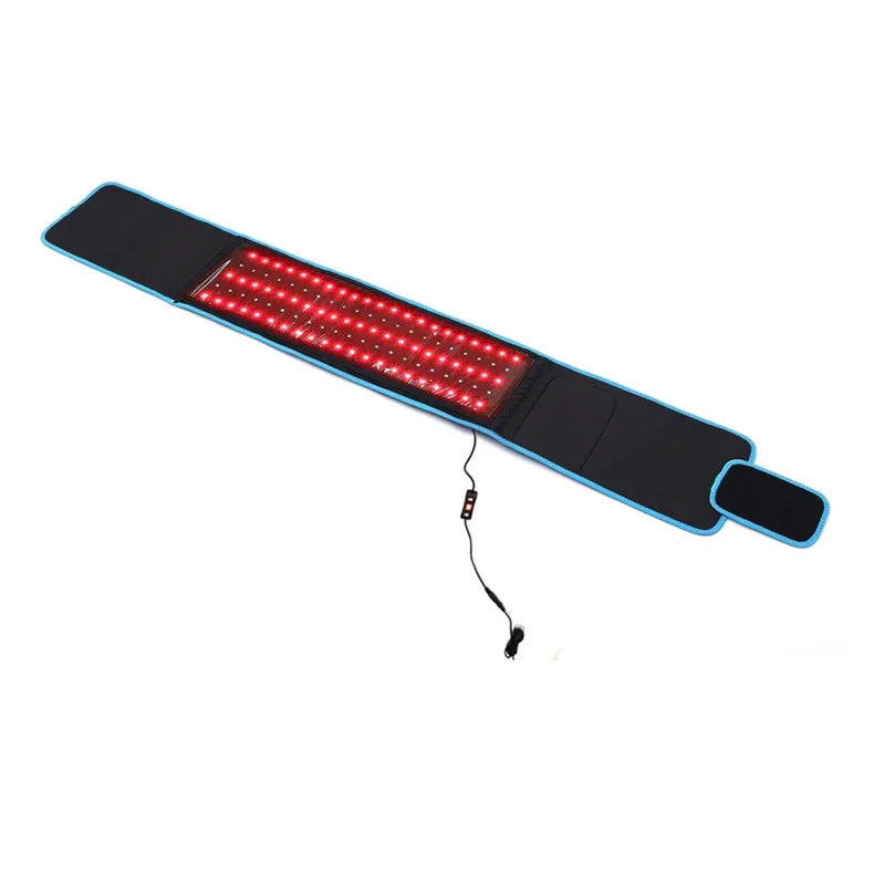 2 In 1 Infrared Red LED Light Therapy Waist Belt Wrap Pain Relief Body Slimming