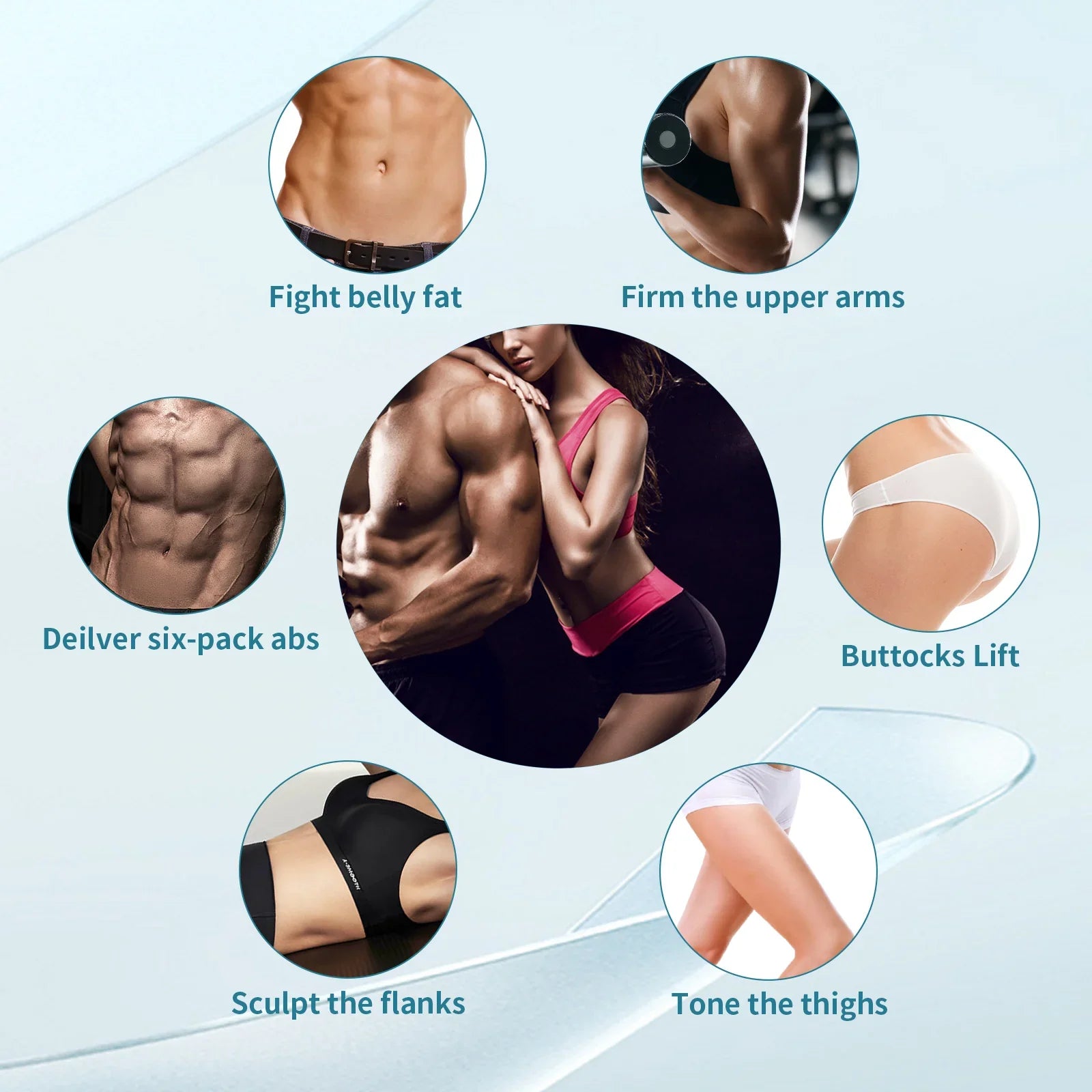 Professional Muscle Stimulator Body Sculpting RF Fat Reduce Slimming Machine