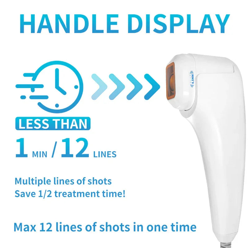 9D Hifu Body SMAS Slimming Face Lifting Machine Wrinkle Removal Skin Tightening