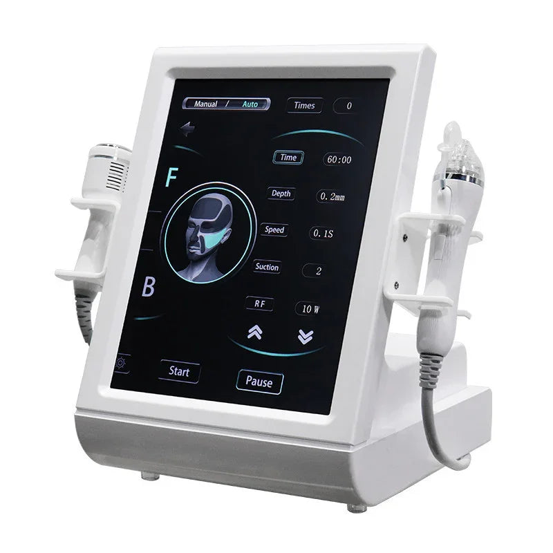 Microneedle RF Fractional Machine Facial Anti Wrinkle Lifting Scars Stretch Marks Removal Collagen Remodeling Secondary image
