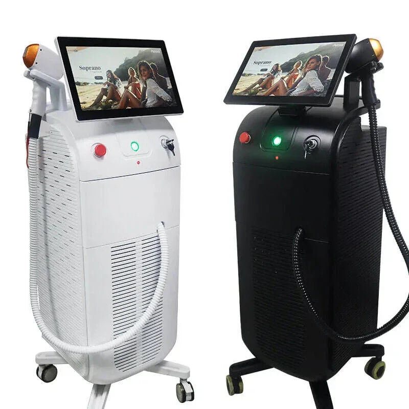 Ice Titanium Diode Laser Freezing Point Hair Removal Machine 755/808/1064nm Skin Rejuvenation Whitening