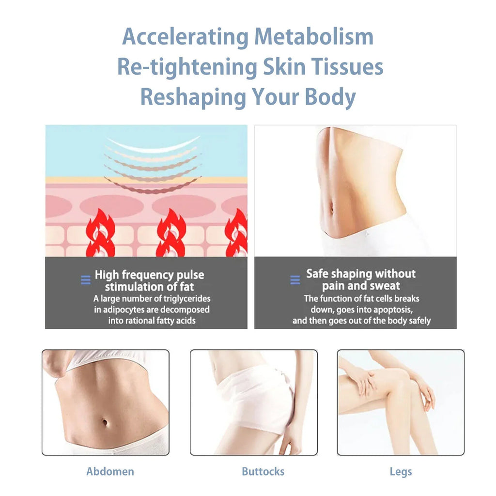 2/4 Handles RF Body Contouring Machine Build Muscle Burn Fat Non-Invasive Fat Loss