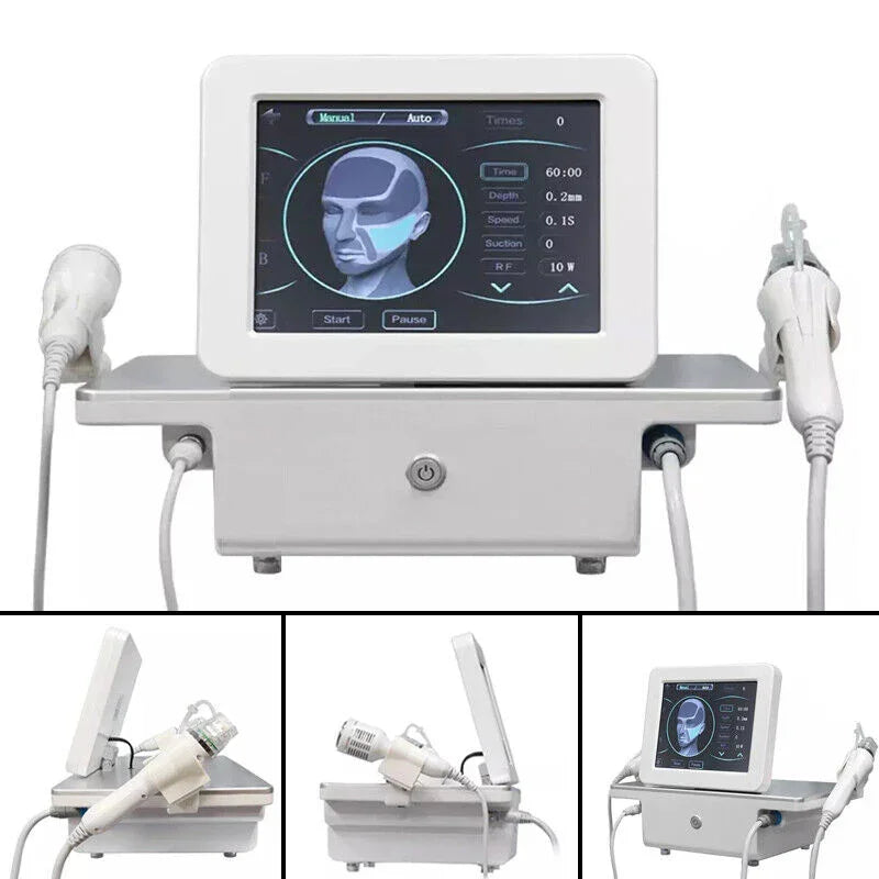 Microneedle RF Fractional Skin Lifting Stretch Marks Wrinkle Removal Machine With Cold Hammer Main image