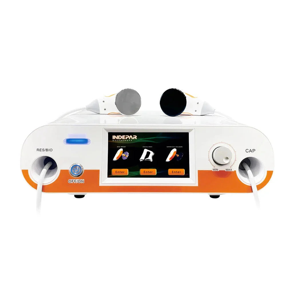 448K Body Tecar RET CET Diathermy Monopolar RF Skin Lifting Loss Weight Pain Relief Machine Secondary image