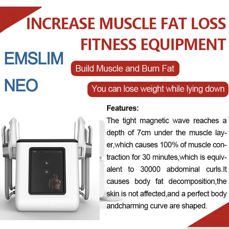 Body Sculpting RF Cellulite Removal Slimming Body Contouring Muscle Simulation Machine