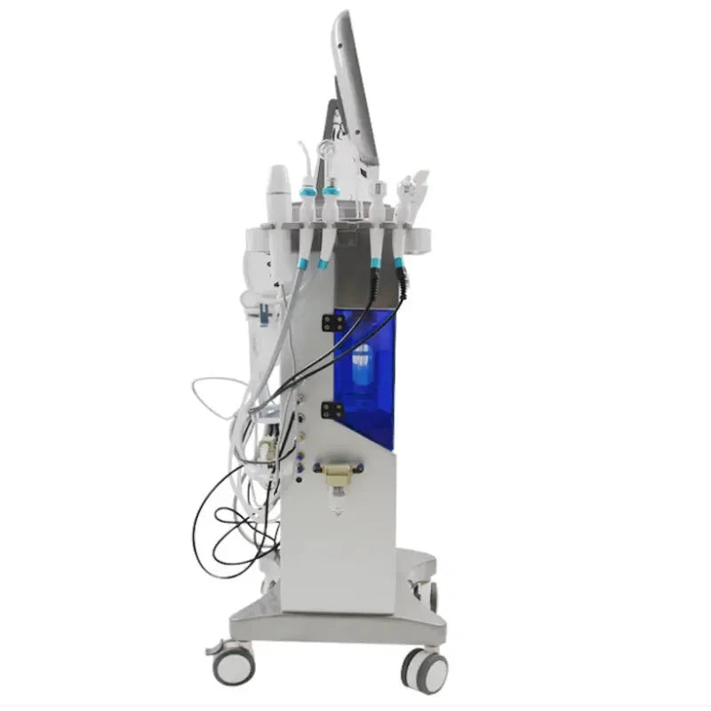 14 In 1 HydraFacial Machine RF Hydro Dermabrasion Oxygen Spray Diamond Peeling Skin Care SPA