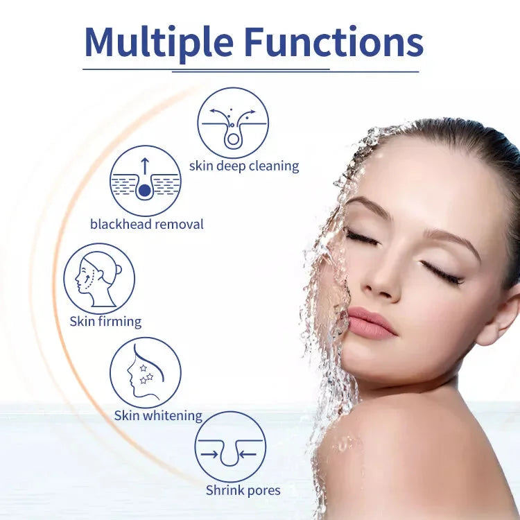14 In 1 HydraFacial Machine RF Hydro Dermabrasion Oxygen Spray Diamond Peeling Skin Care SPA