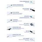 14 In 1 HydraFacial Machine RF Hydro Dermabrasion Oxygen Spray Diamond Peeling Skin Care SPA