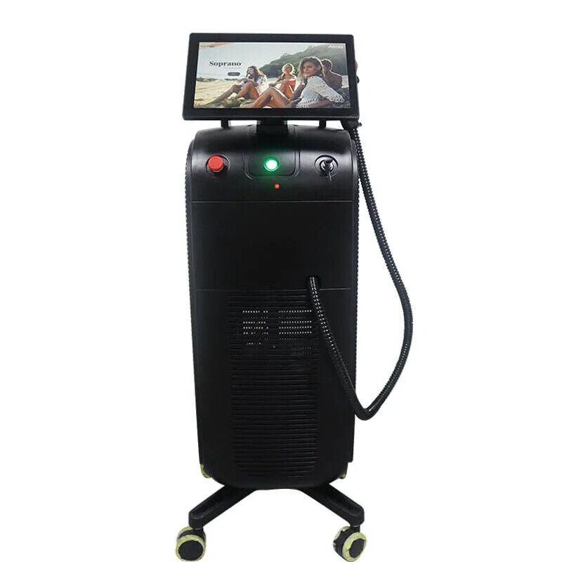Ice Titanium Diode Laser Freezing Point Hair Removal Machine 755/808/1064nm Skin Rejuvenation Whitening