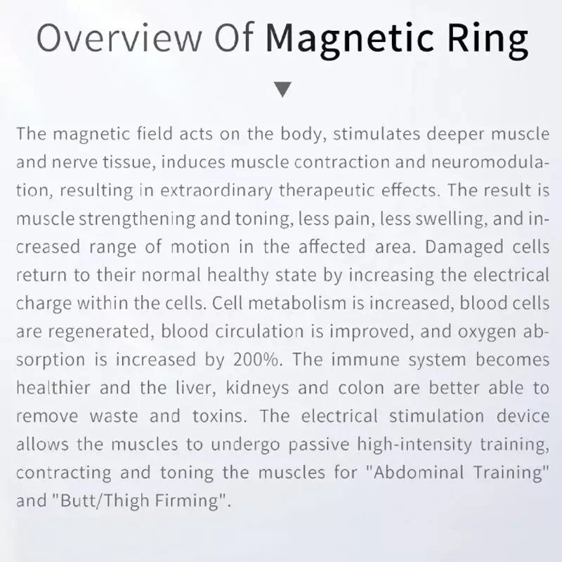 EMTT Physio Magneto Therapy Machine Pain Relief Sports Injury Recovery